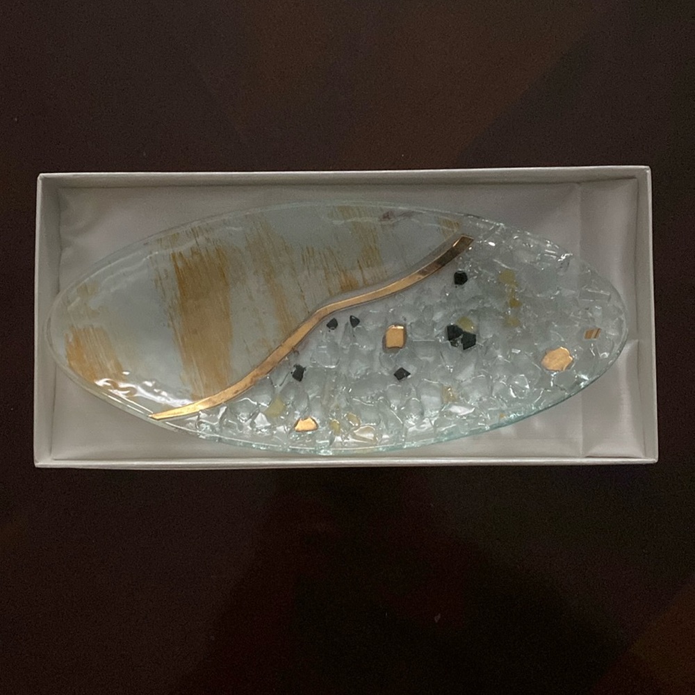 🌟Murano Art Deco Collection Glass dish